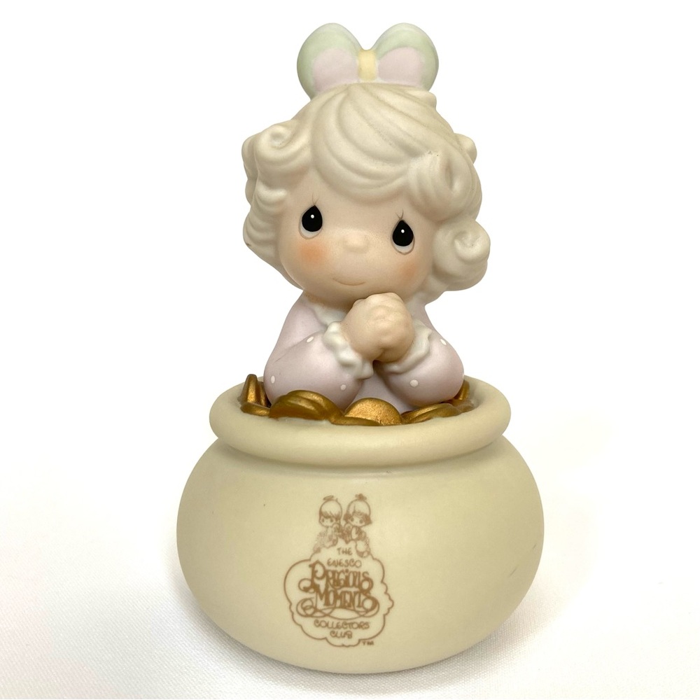 Precious Moments “You Are The End Of My Rainbow” Vintage Figurine C0014